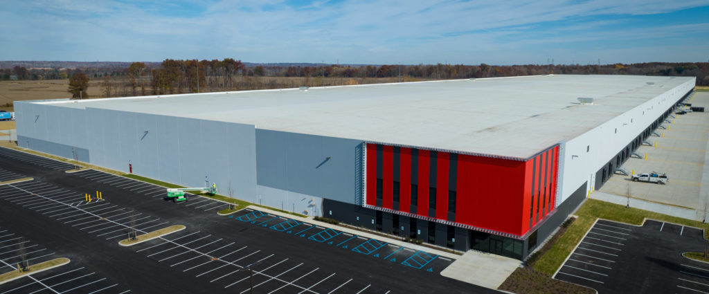 Cubes at Etna Park 70, a 2.4 million square foot industrial facility in Etna, Ohio