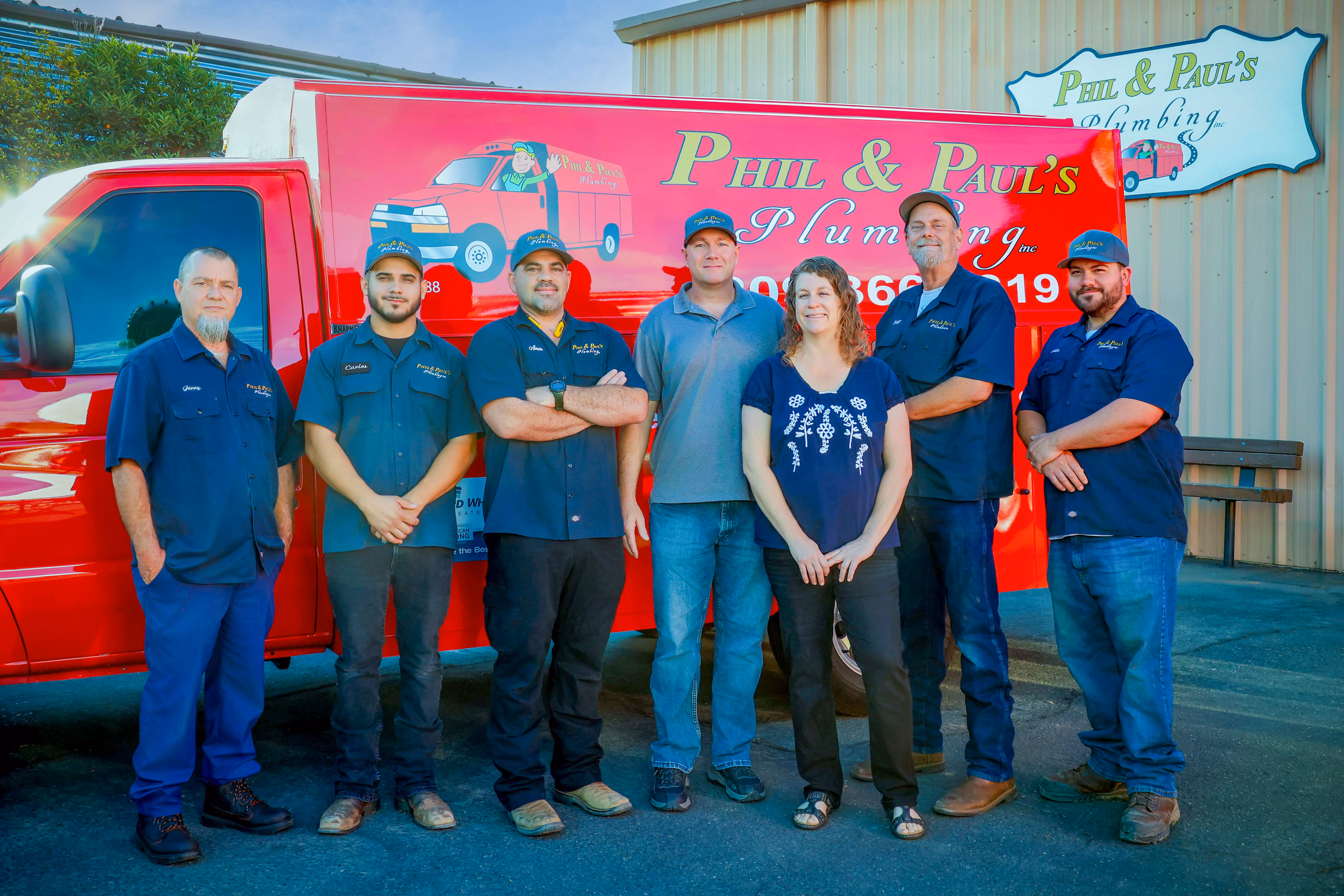Phil and Pauls Plumbing team, Lodi