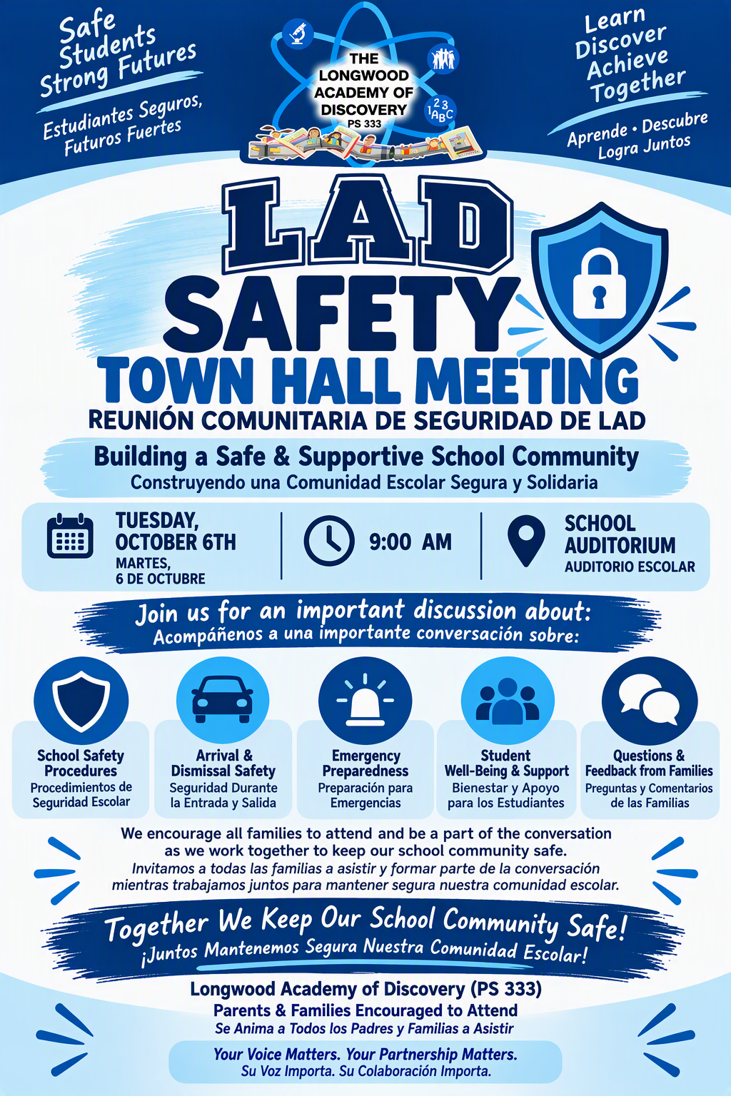 Safety Meeting – Tuesday, 6 October