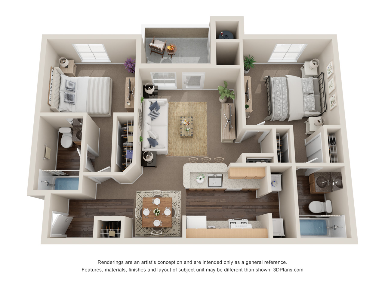2BD, 2BTH A