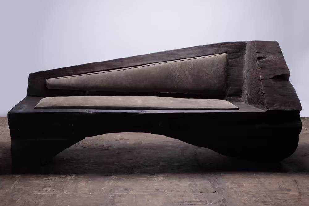 Brutalist sofa