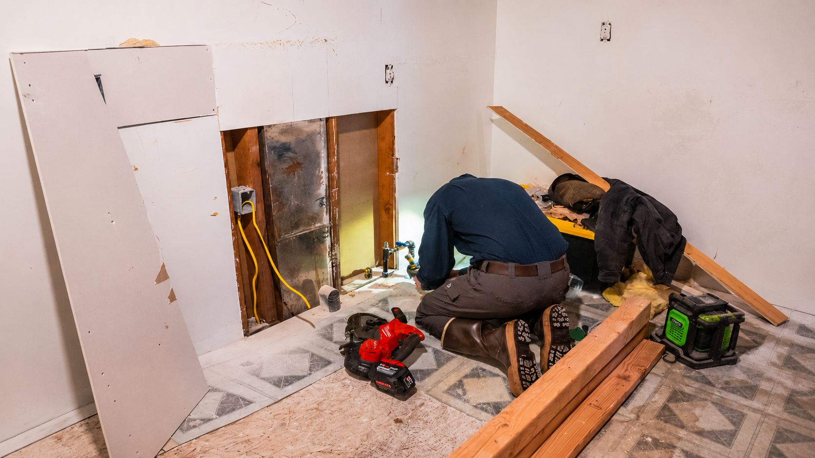Drain cleaning service