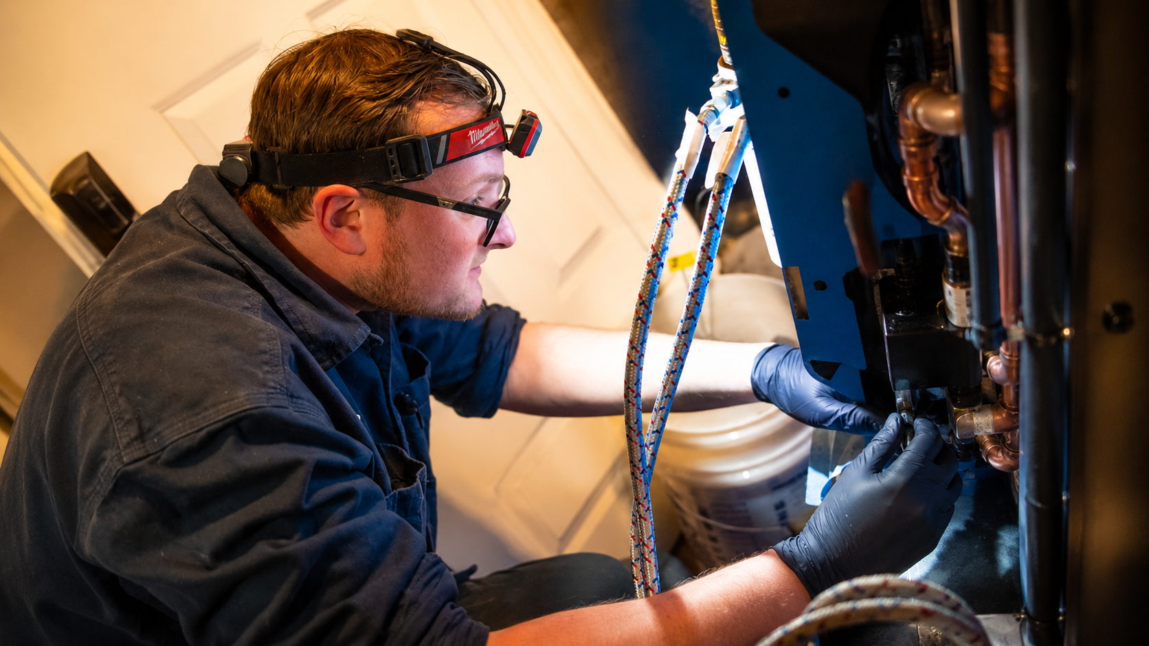 Annual boiler tune-up service