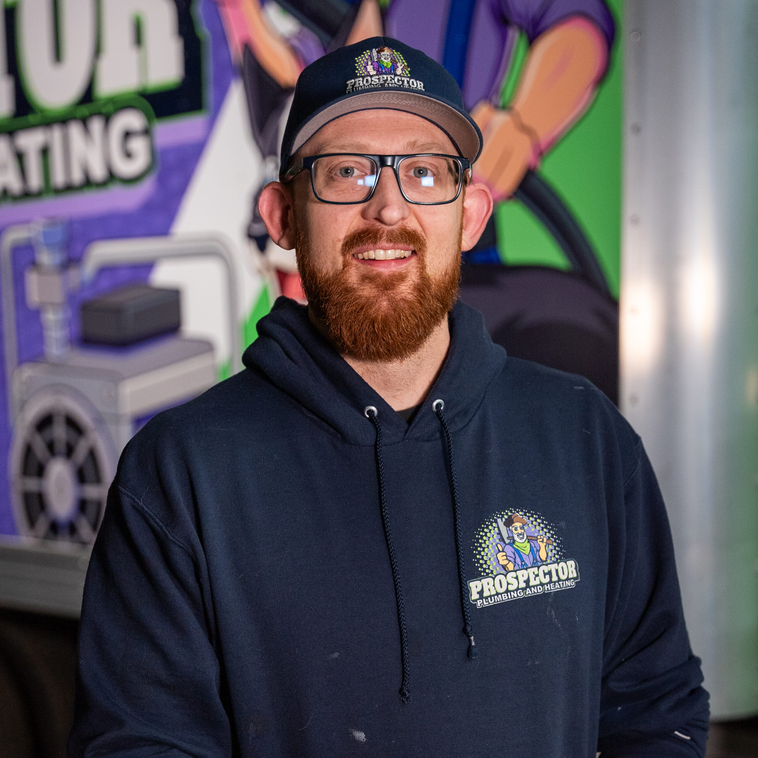 Nick Ely, Prospector Plumbing & Heating plumbing technician