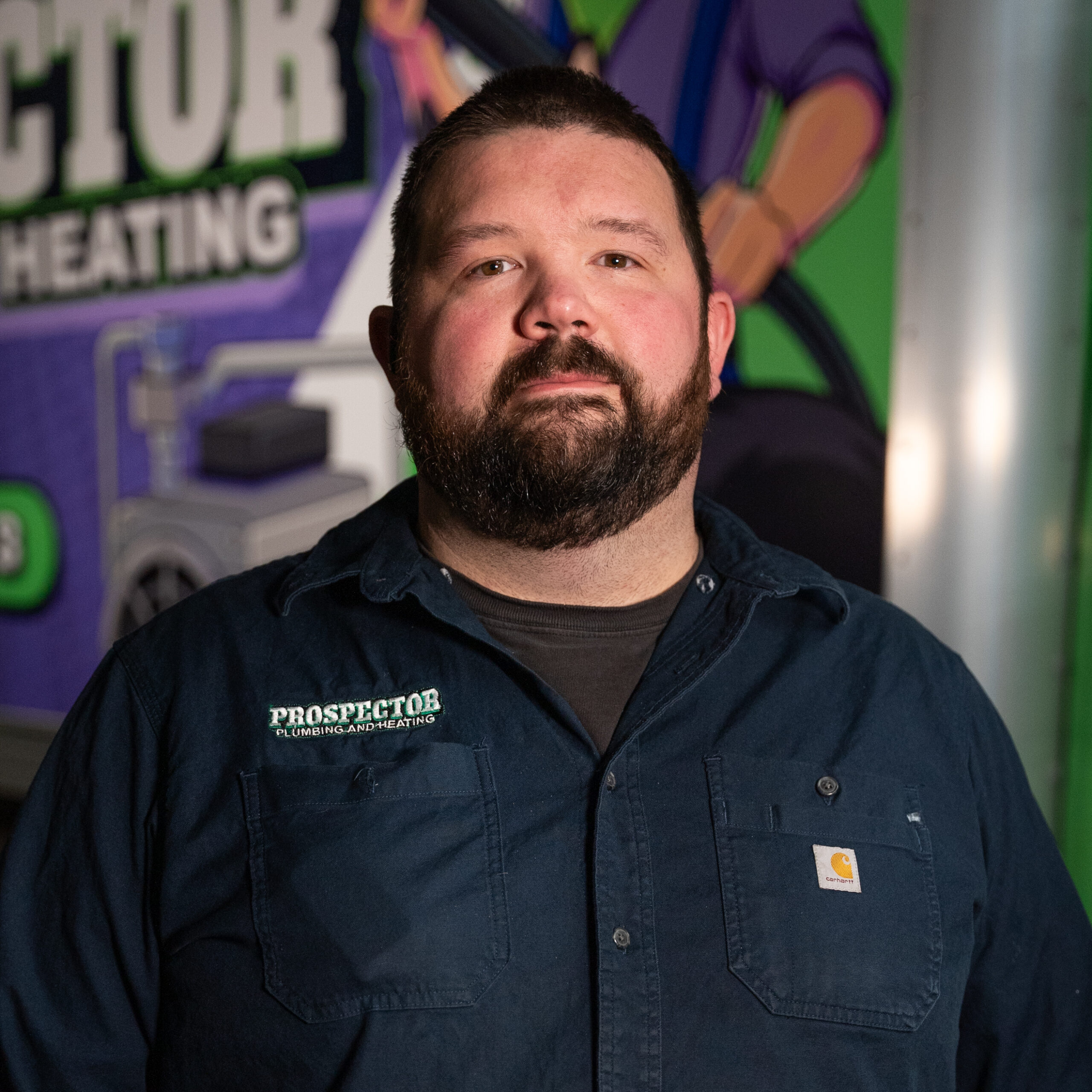 Morgan West, Prospector Plumbing & Heating plumbing technician