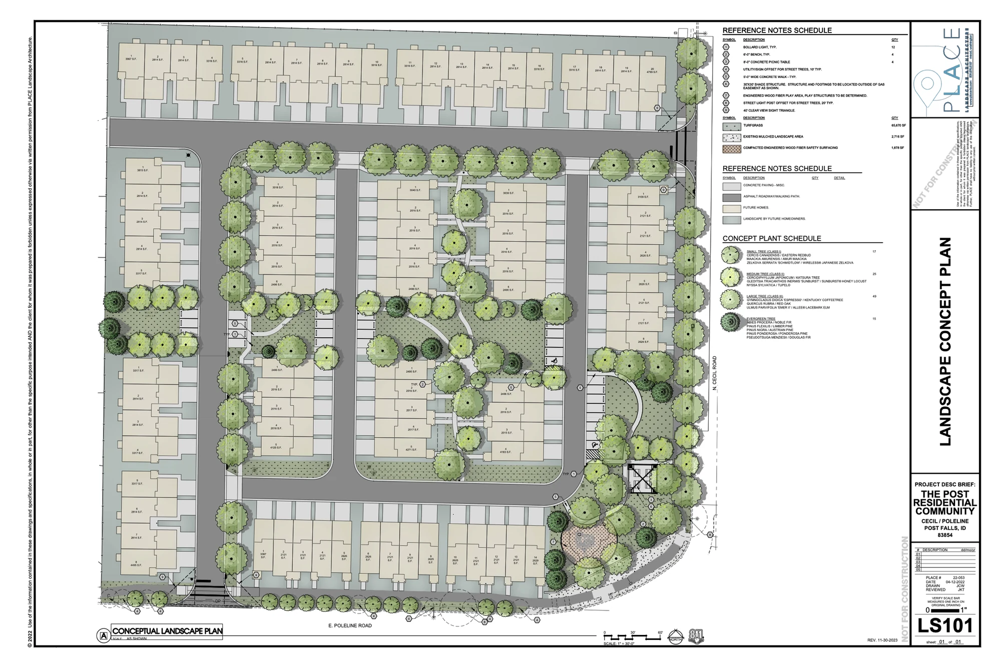The Post conceptual landscape plan — tap to enlarge