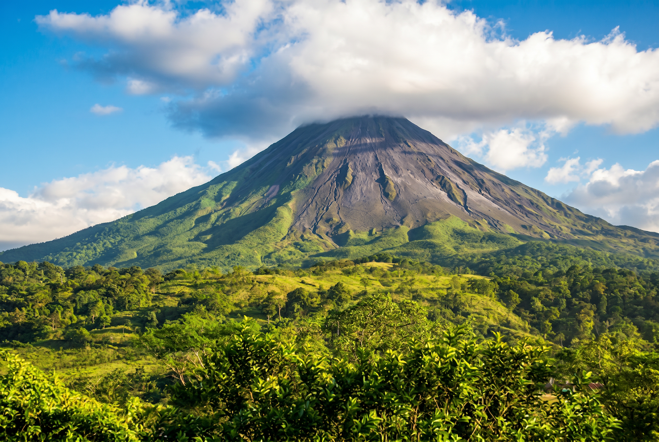 Panoramic view in Costa Rica