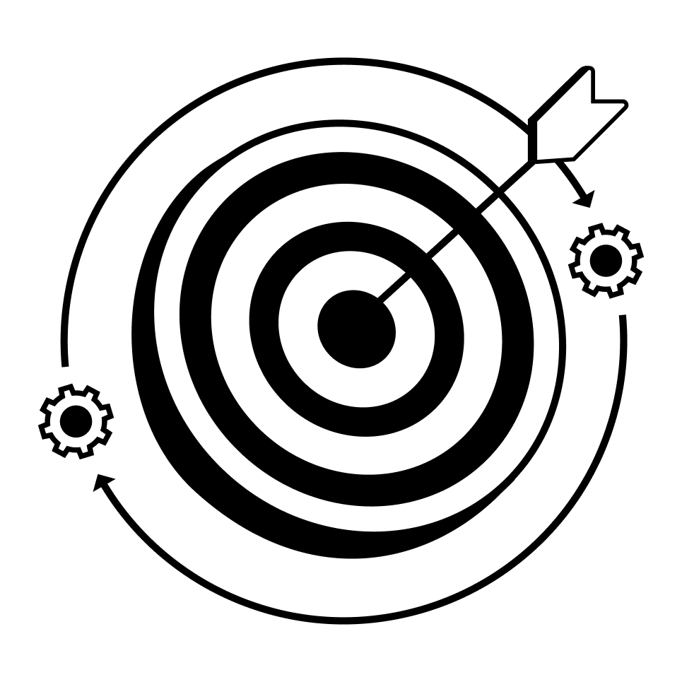 Diagram showing programmatic advertising process involving data, advertisers, DSP, SSP, publishers, and users.