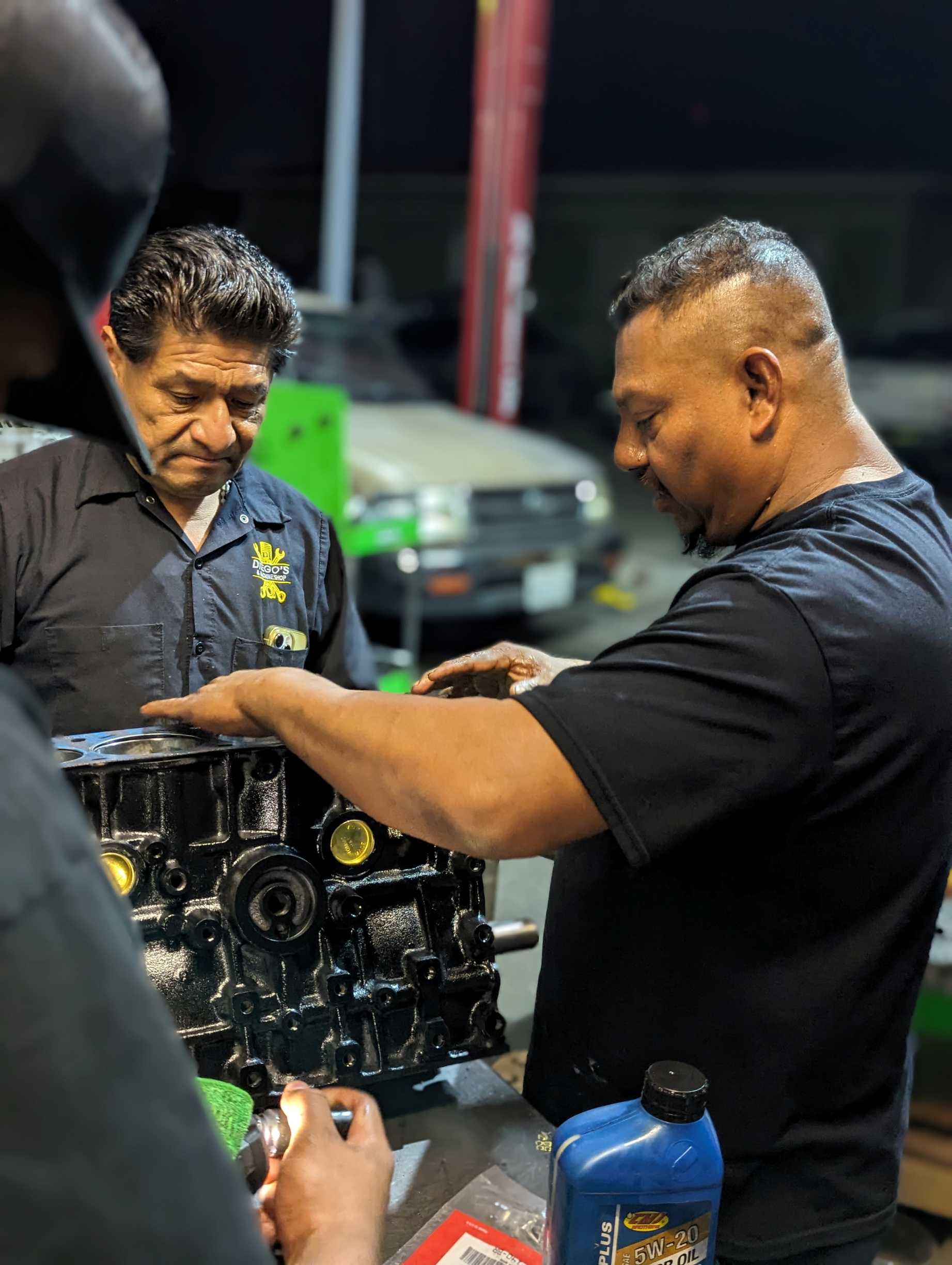Diego's Machine Shop - engine work