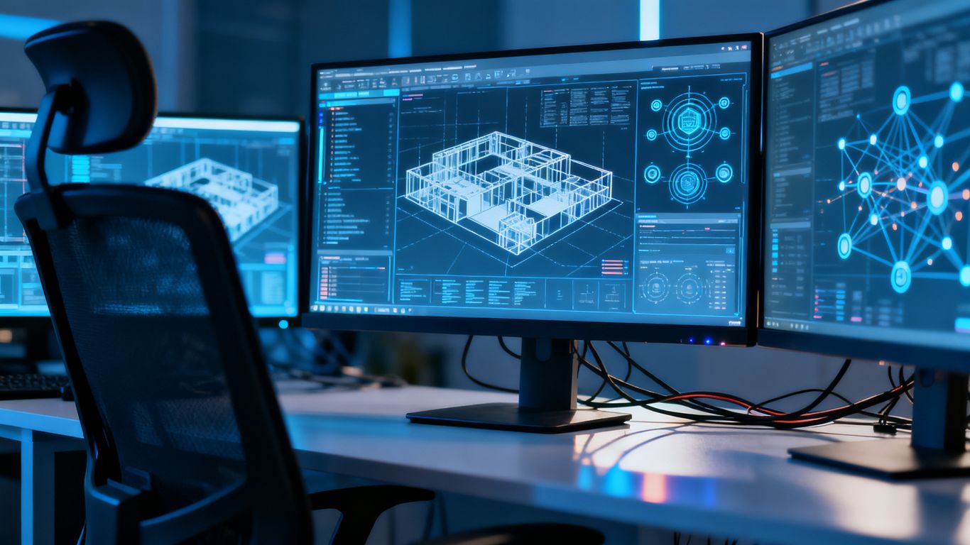 Cybersecurity professionals reviewing risk management data