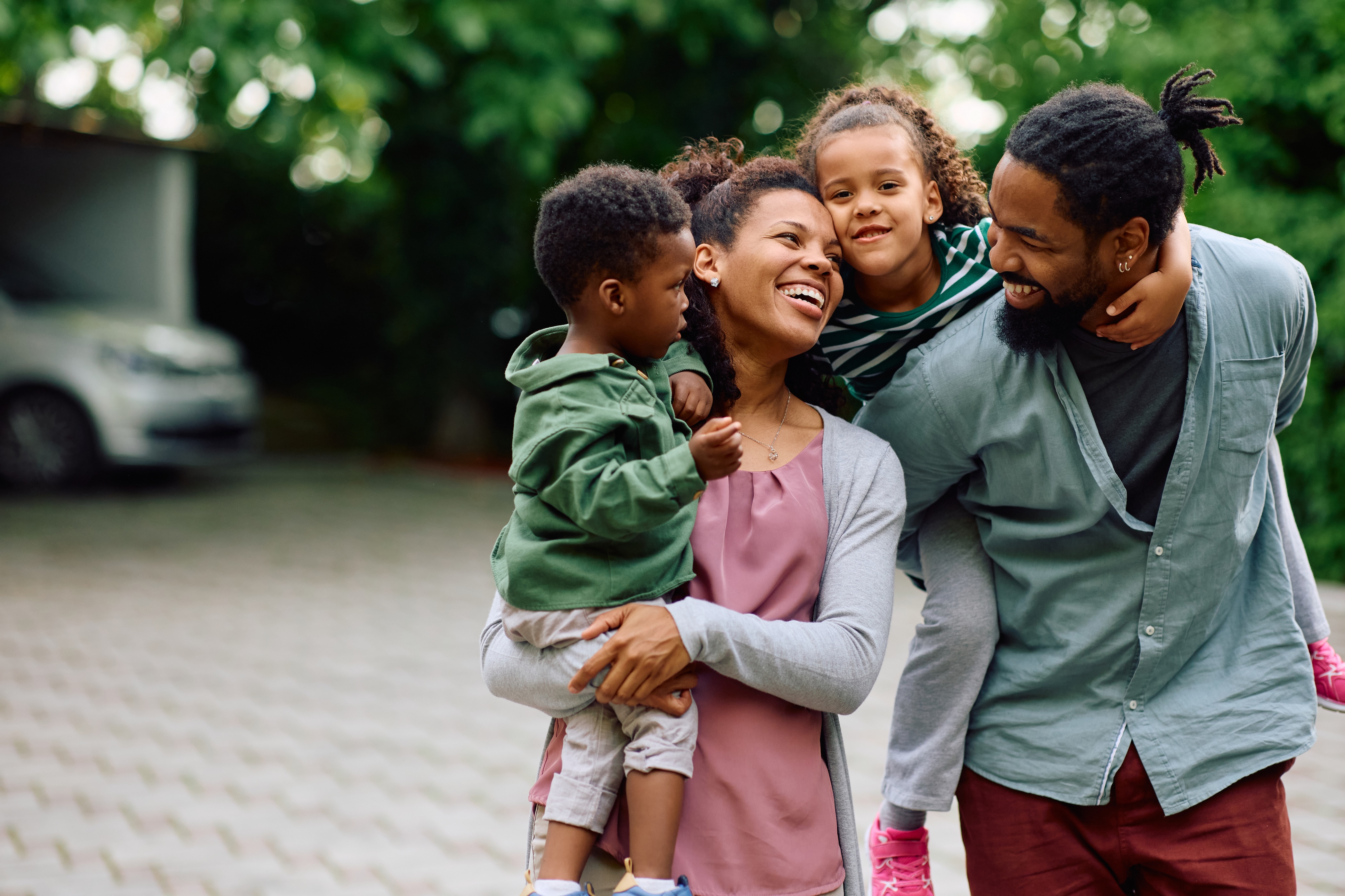 Family stock image