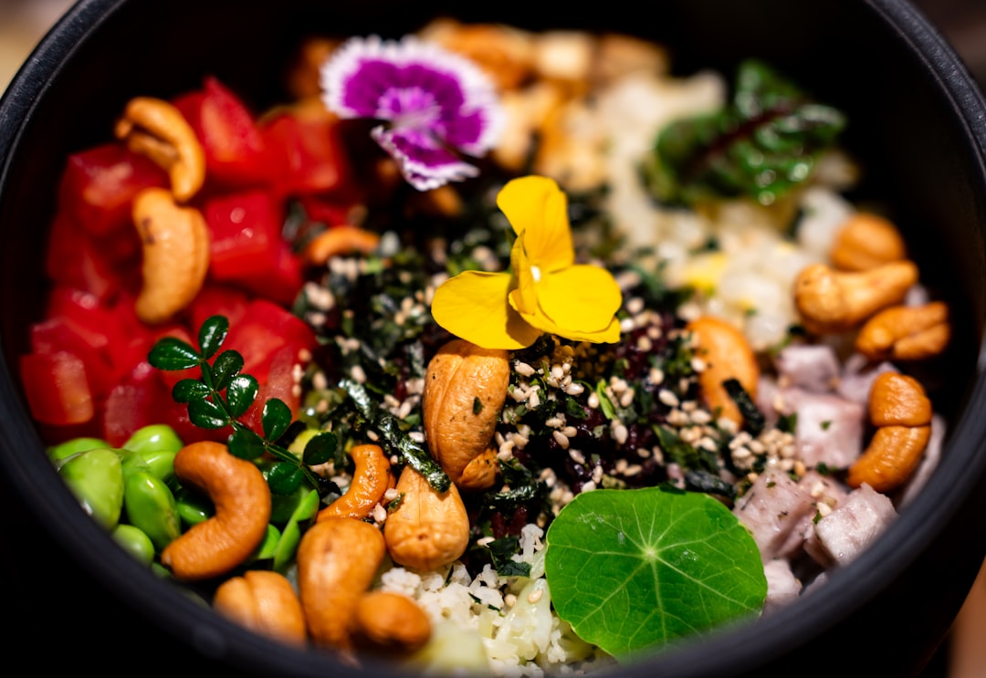sesame seeds in a small bowl