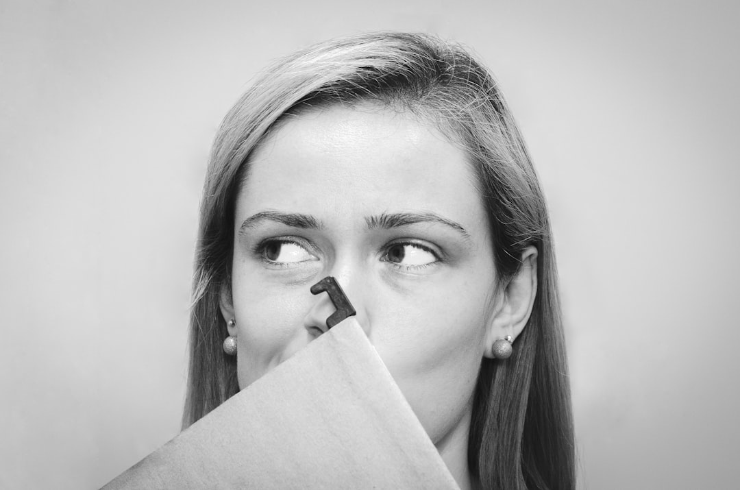 woman with congestion