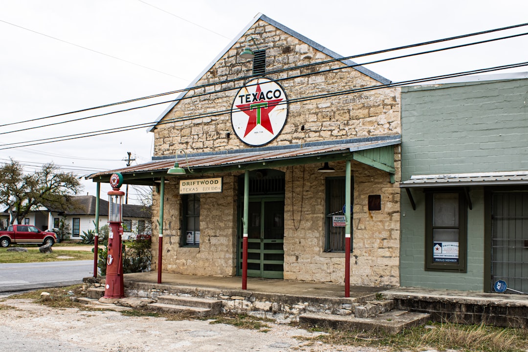 small Texas town main street