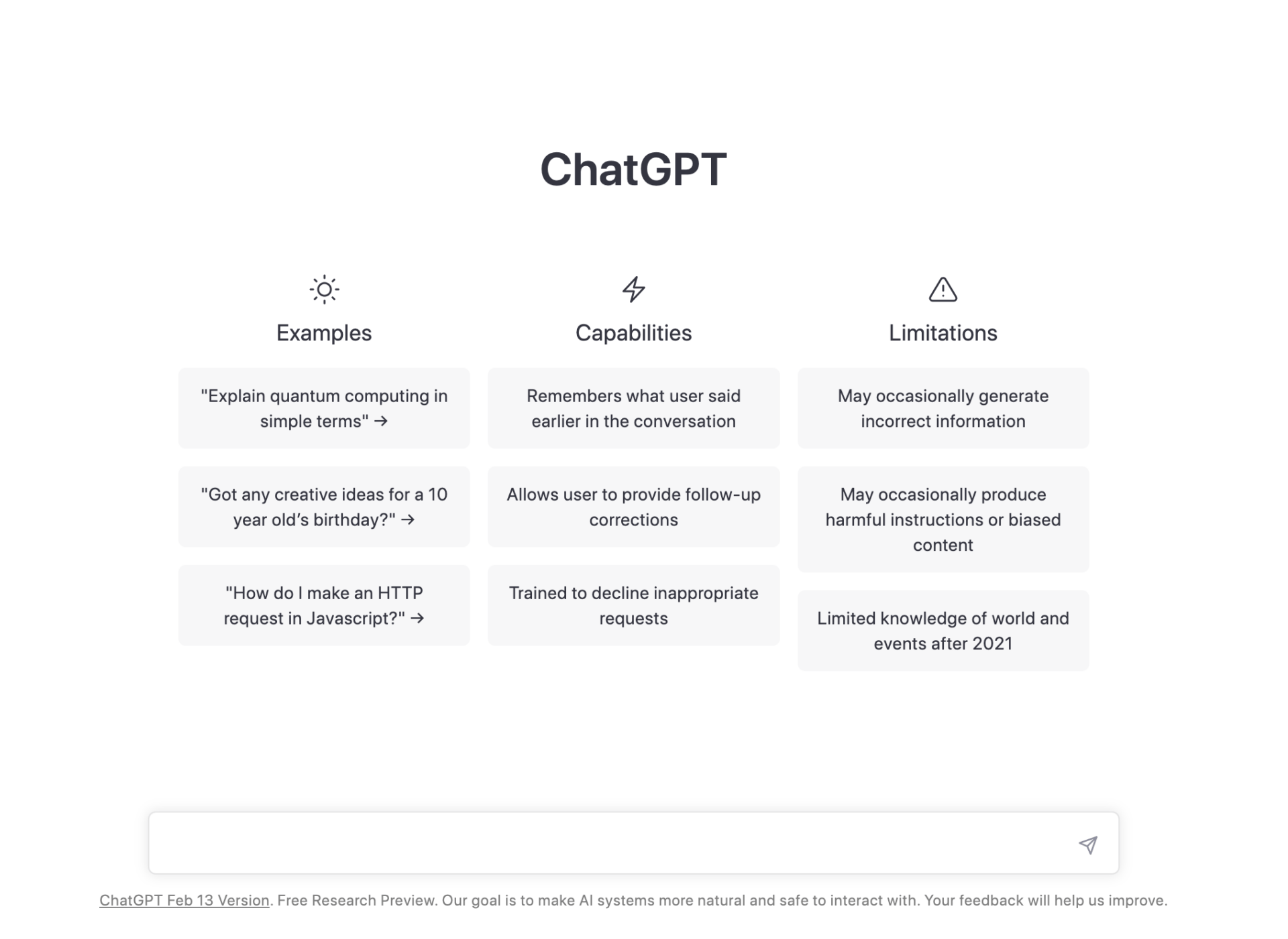 ChatGPT screenshot