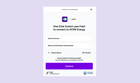 Securely connect your energy data