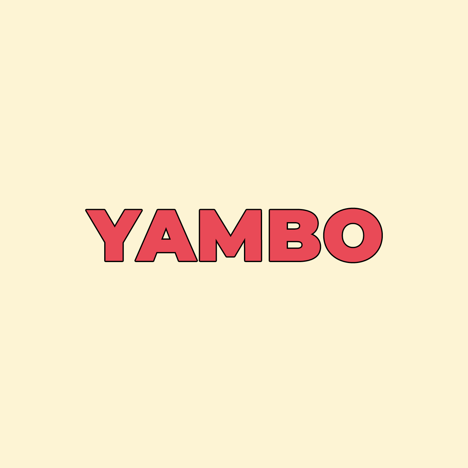 The logo for Yambo restaurant