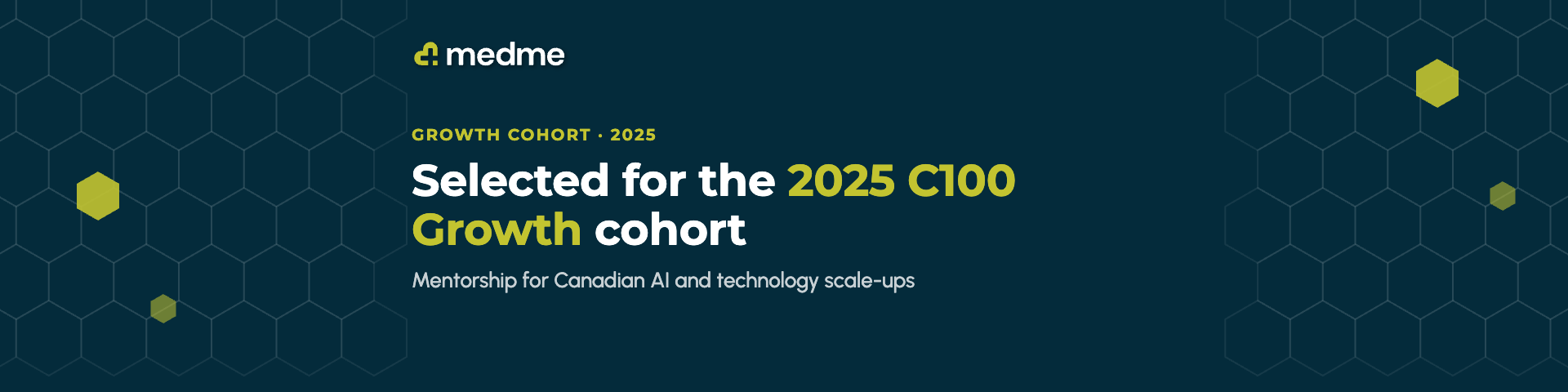 MedMe Health joins the 2025 C100 Growth cohort