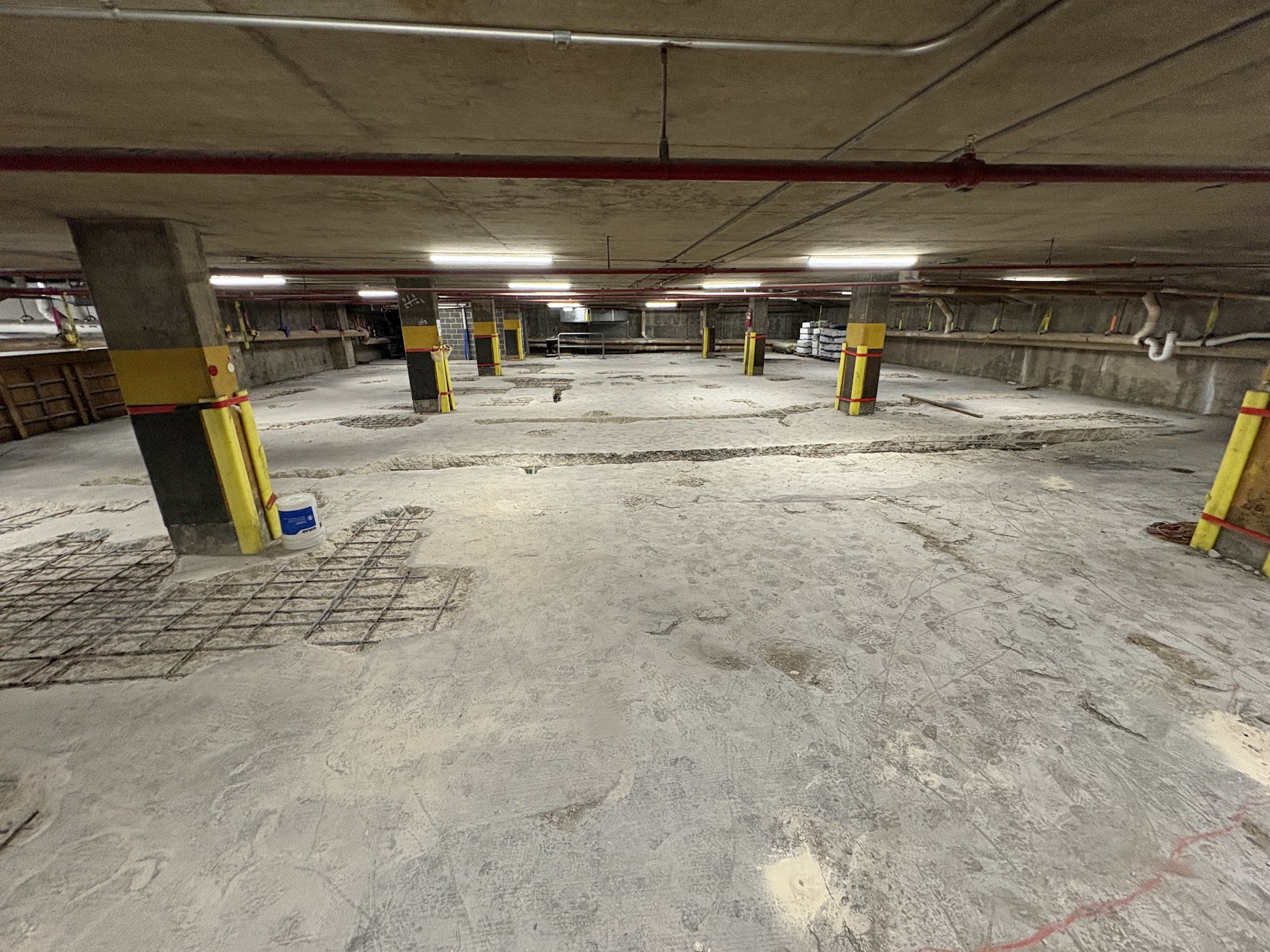 Annapolis parking garage concrete restoration