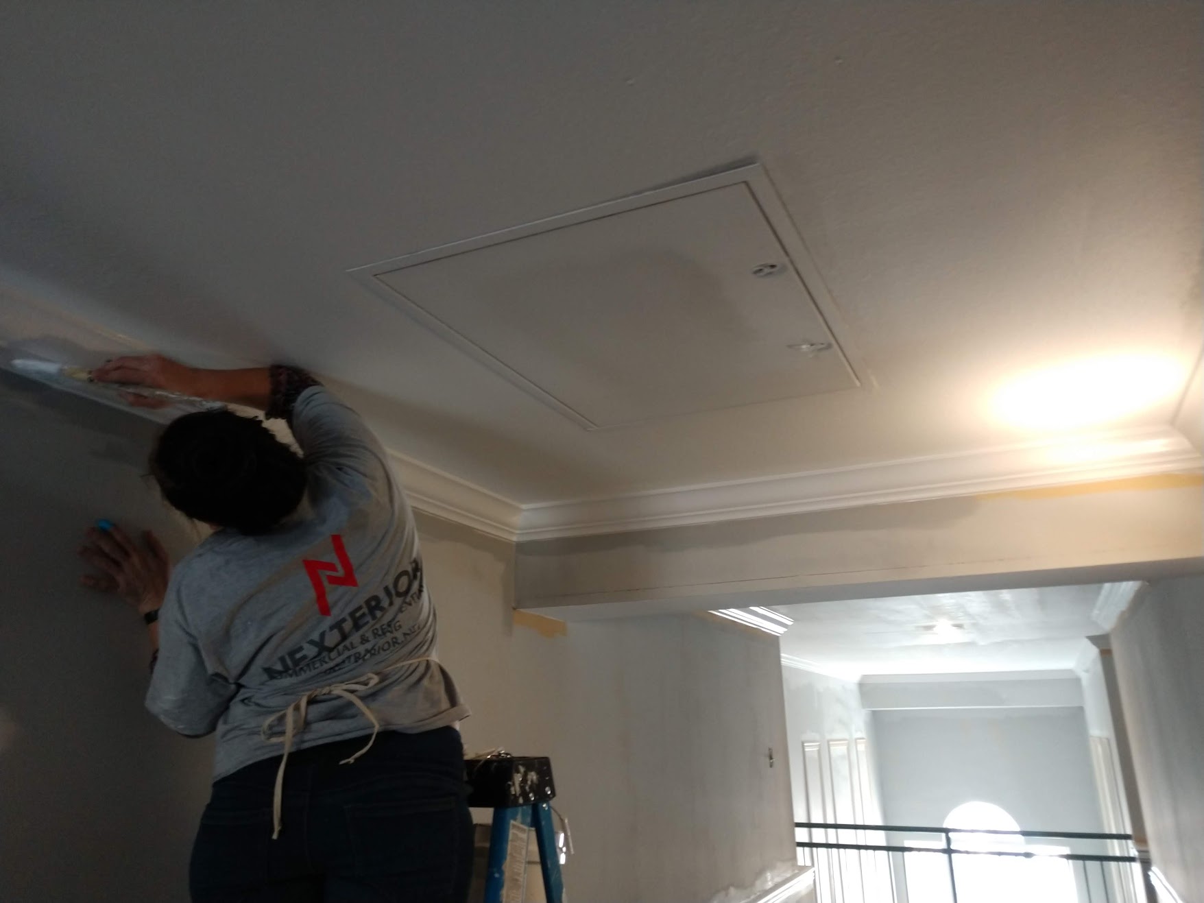 Columbia common-area hallway renovation