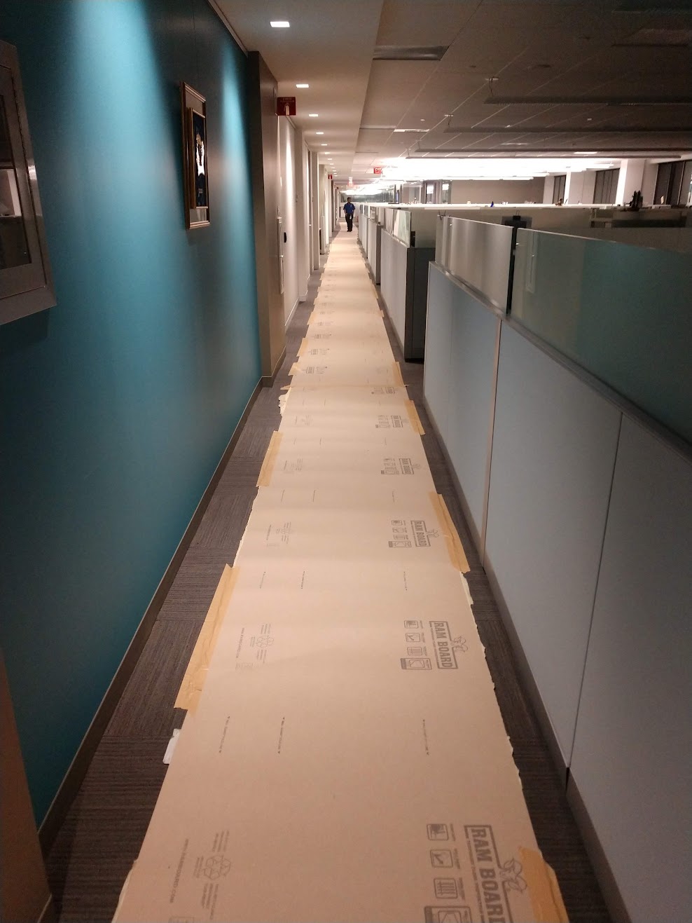 DC chilled water riser replacement progress