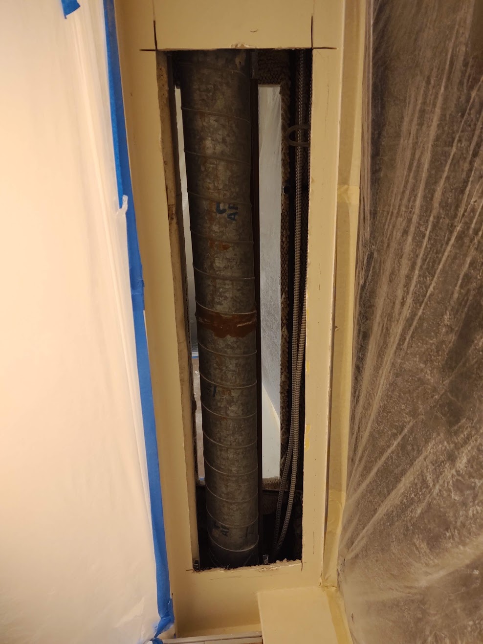 DC chilled water riser replacement