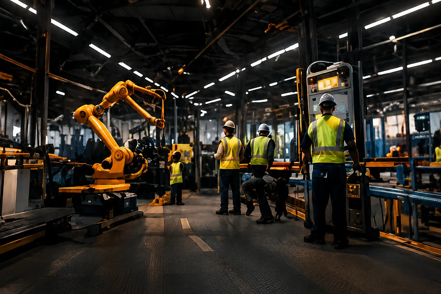 Manufacturing and industrial workforce stability and production continuity