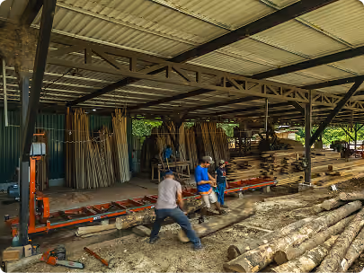 Your Piece of Paradise team building a custom home in Costa Rica