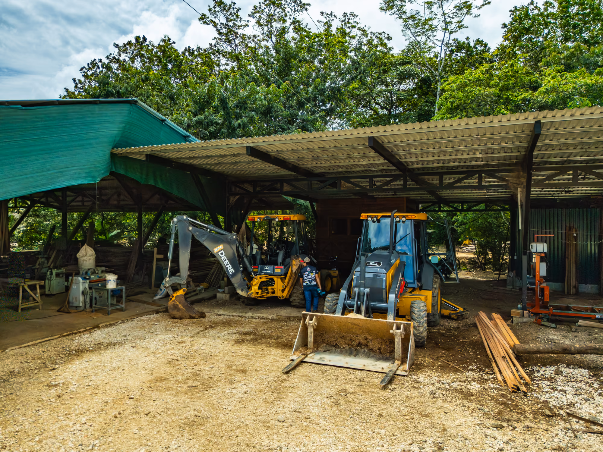 Your Piece of Paradise team building a custom home in Costa Rica