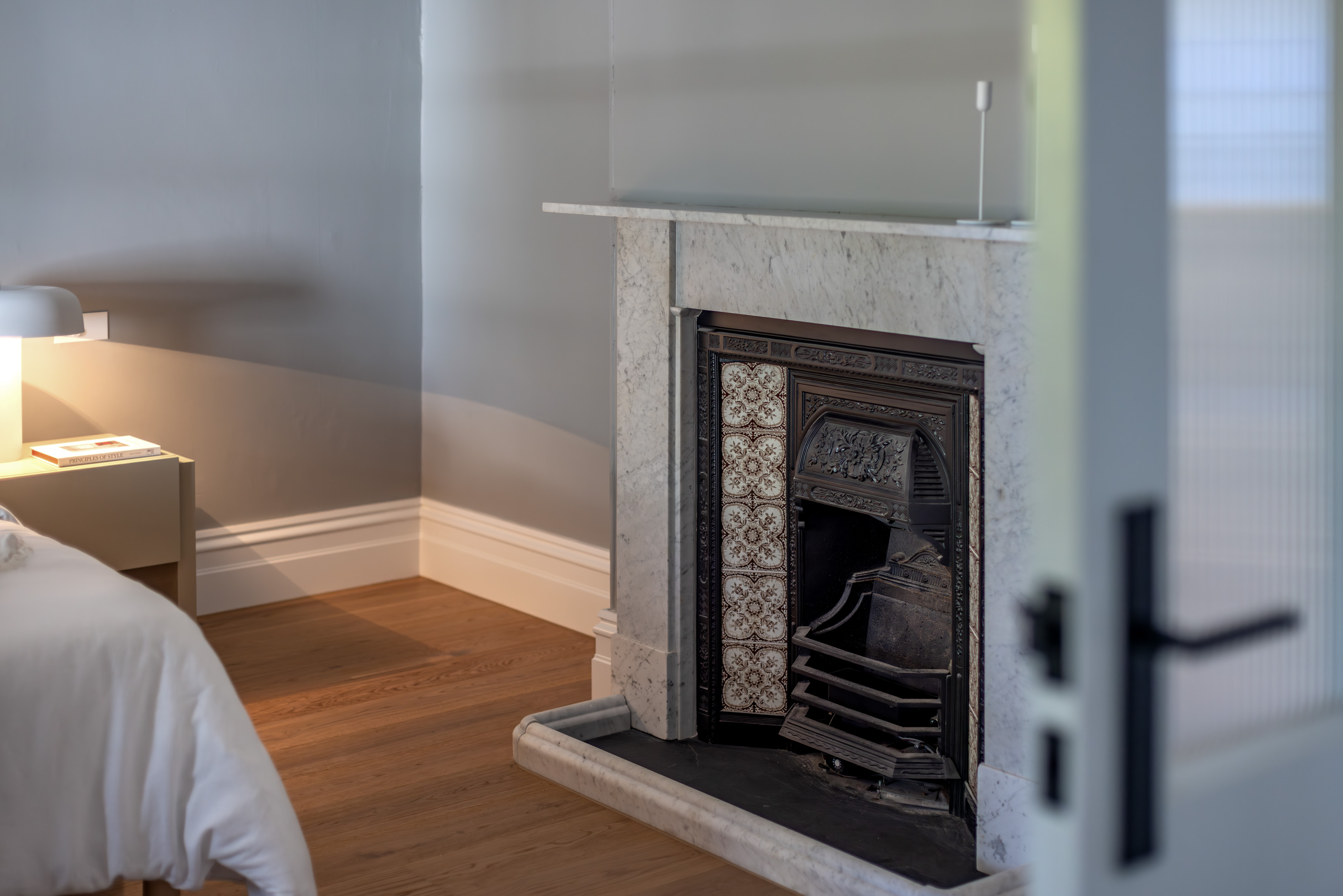 Stone fireplace, 54 North Adelaide