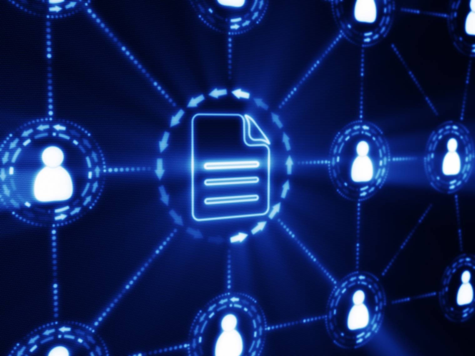 Sharing files between colleagues securely