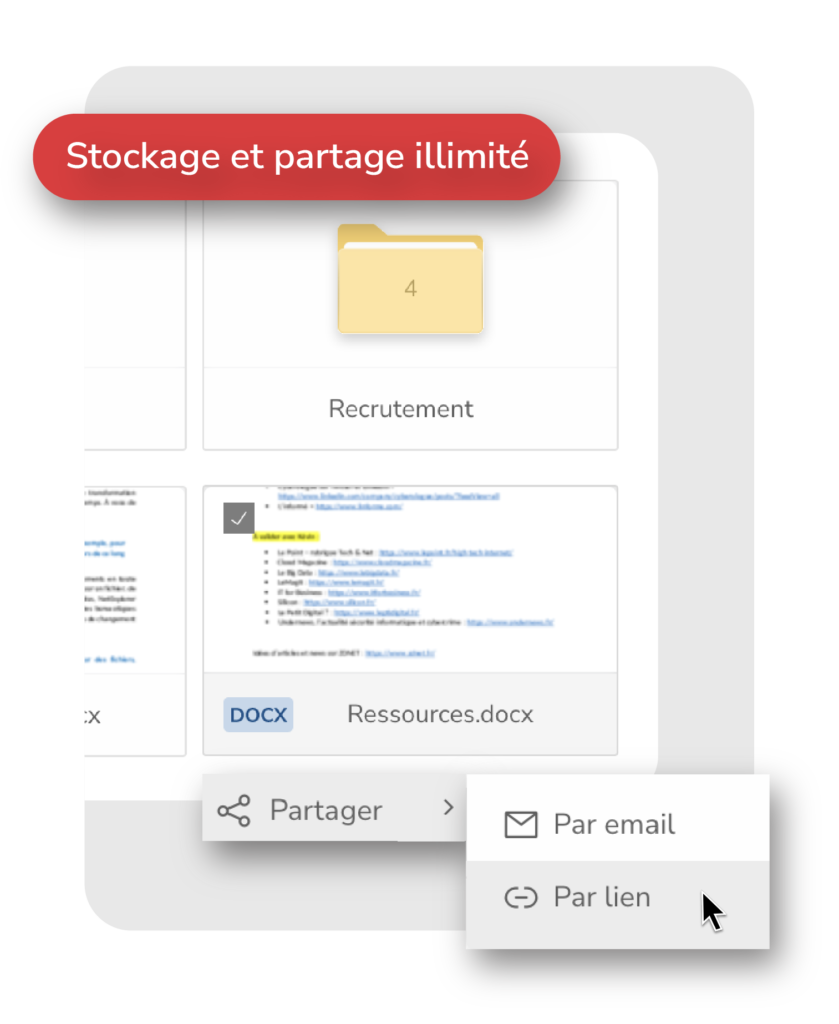 Cloud collaboratif NetExplorer | Stockage et partage