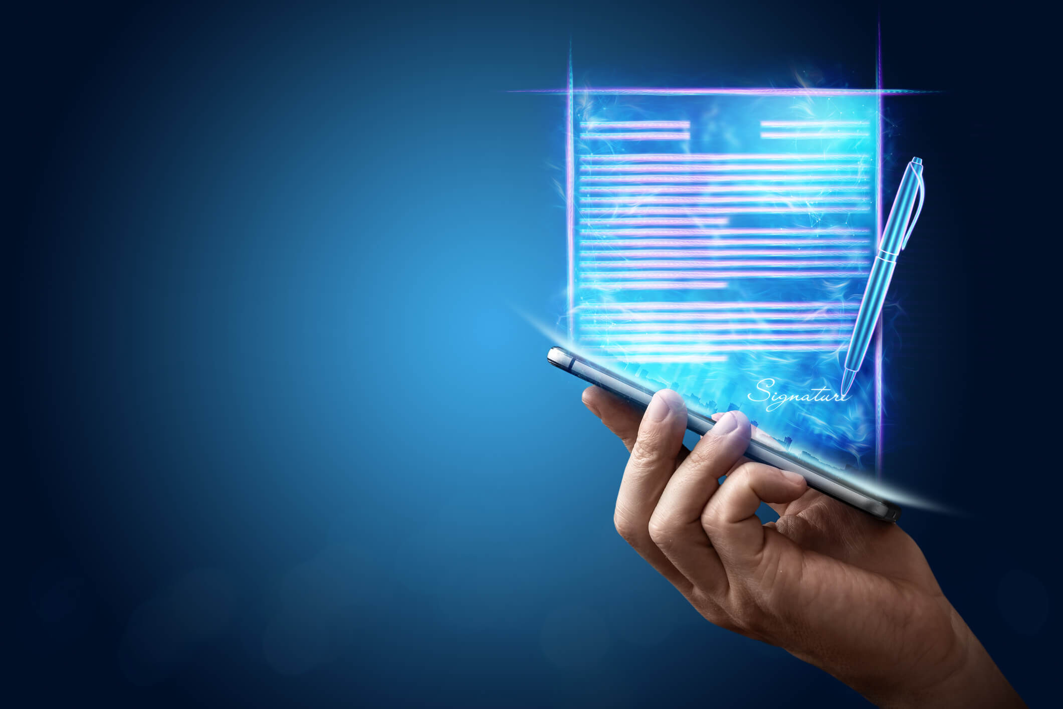 How to launch an electronic signature project