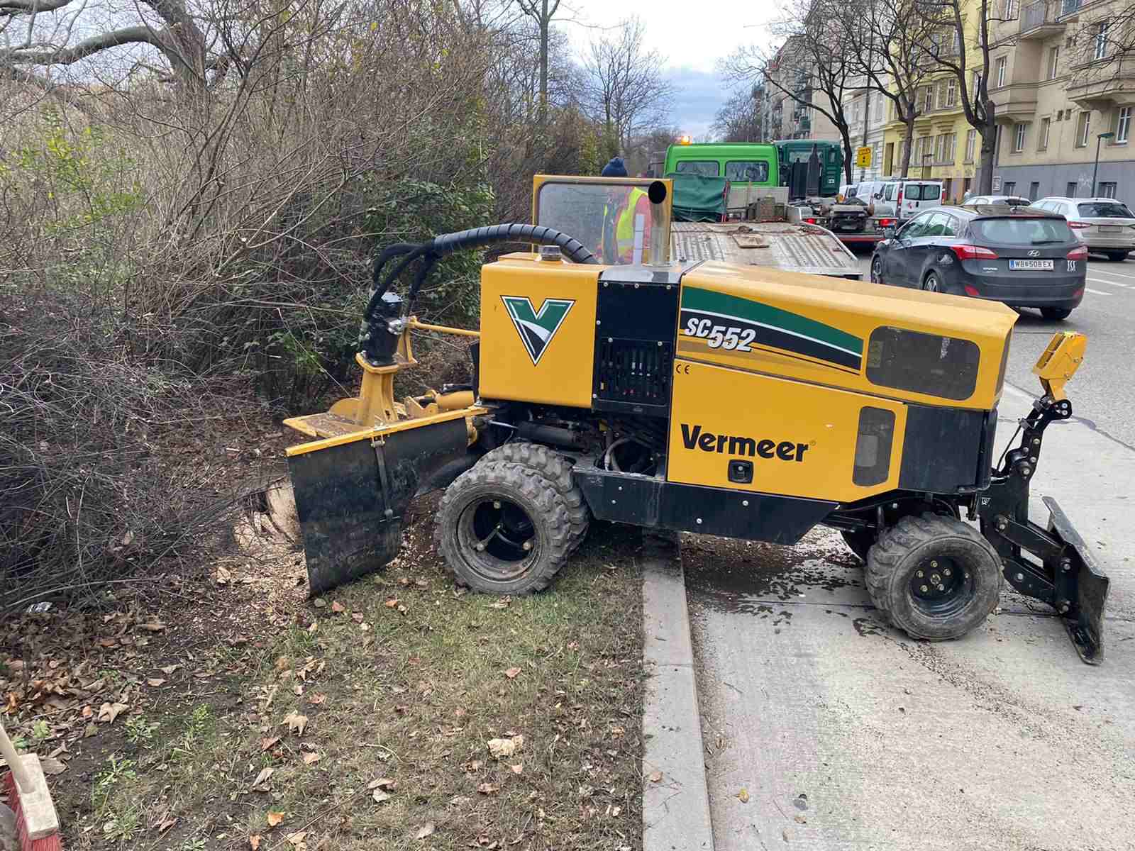 Kratky Fahrzeug Bagger