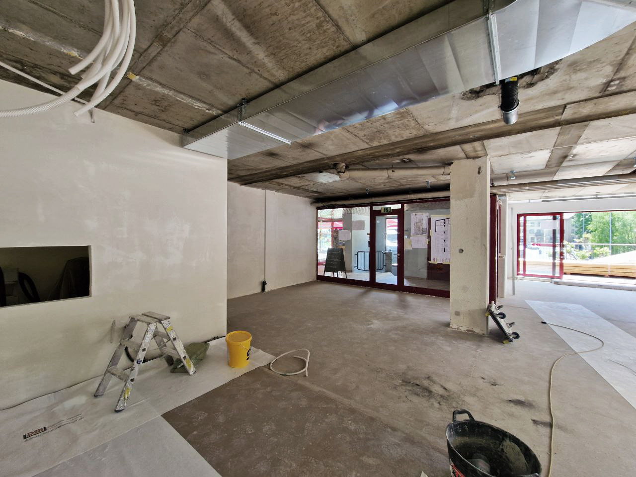 Photo de chantier - Remise à nu des structures