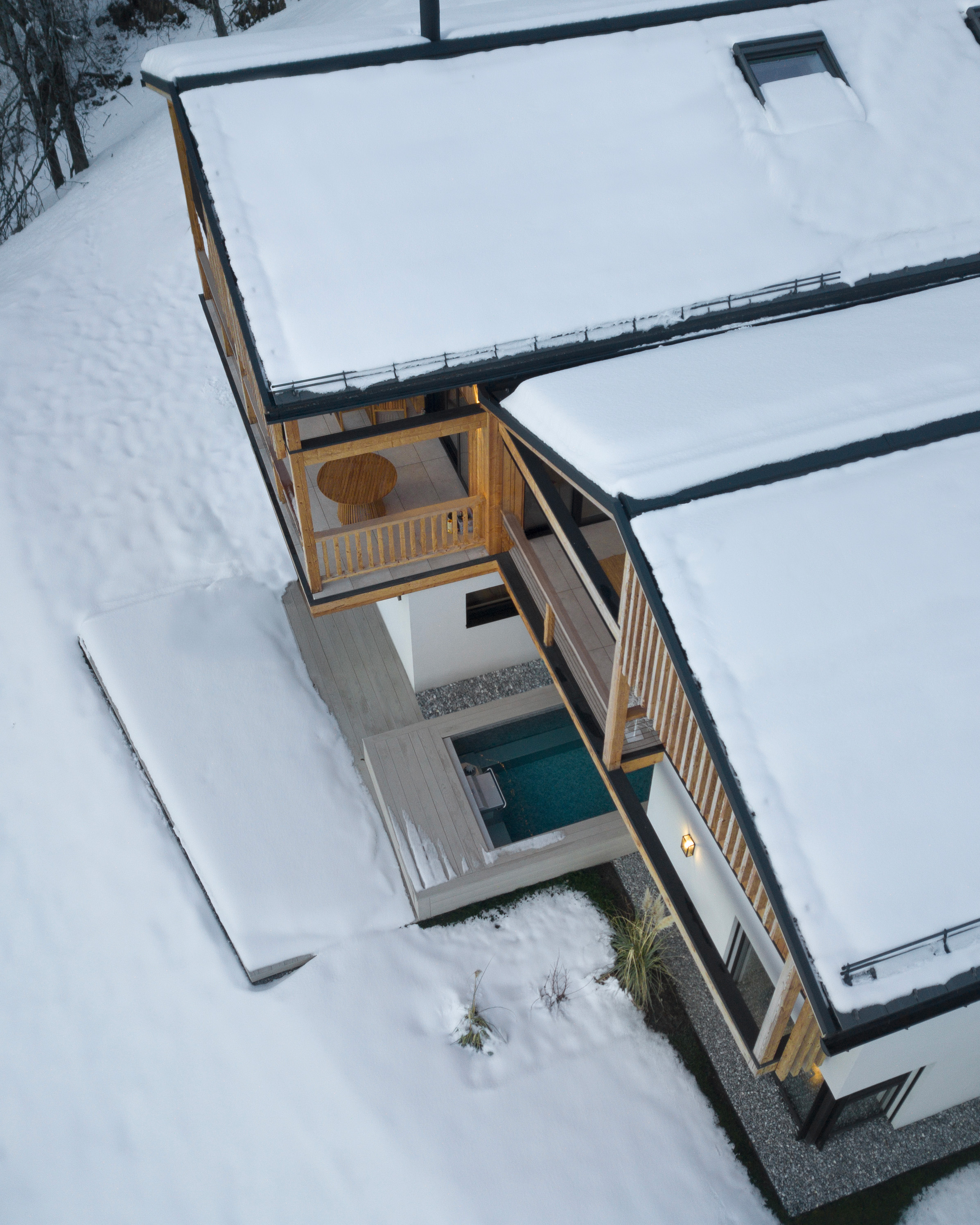 Villa individuelle contemporaine à Fontenelle, Val de Bagnes — Alp'Architecture