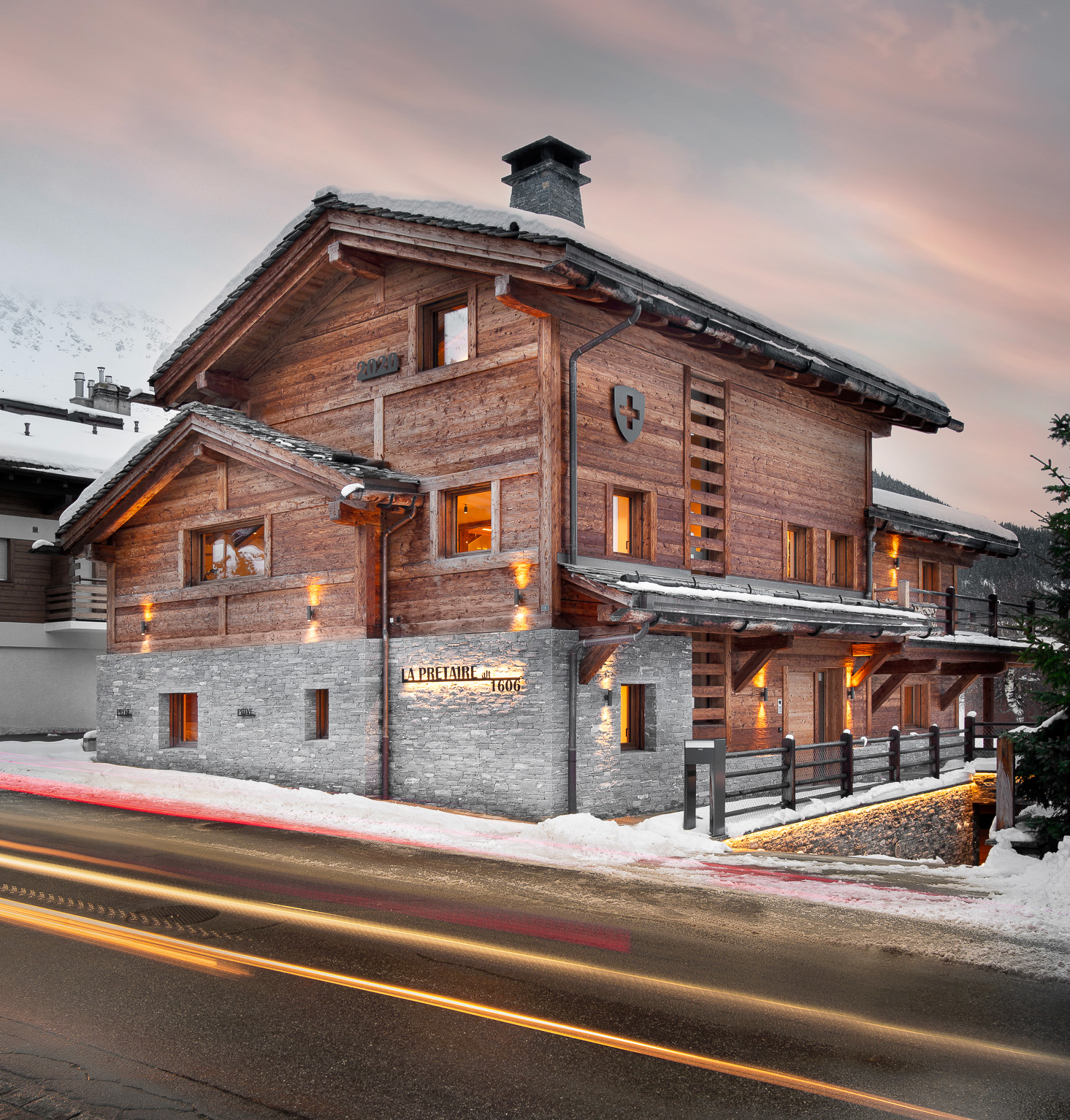 Chalet de haut standing à Verbier, Val de Bagnes — Alp'Architecture