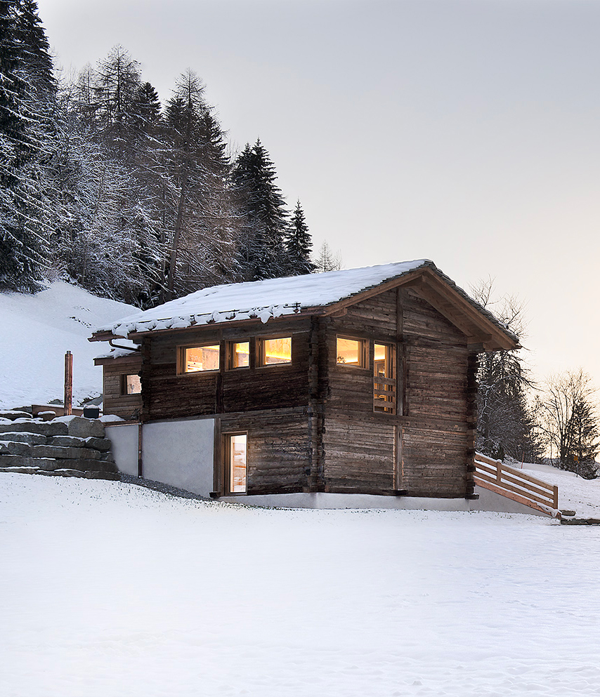 Mayen transformé à Lourtier, Val de Bagnes — Alp'Architecture