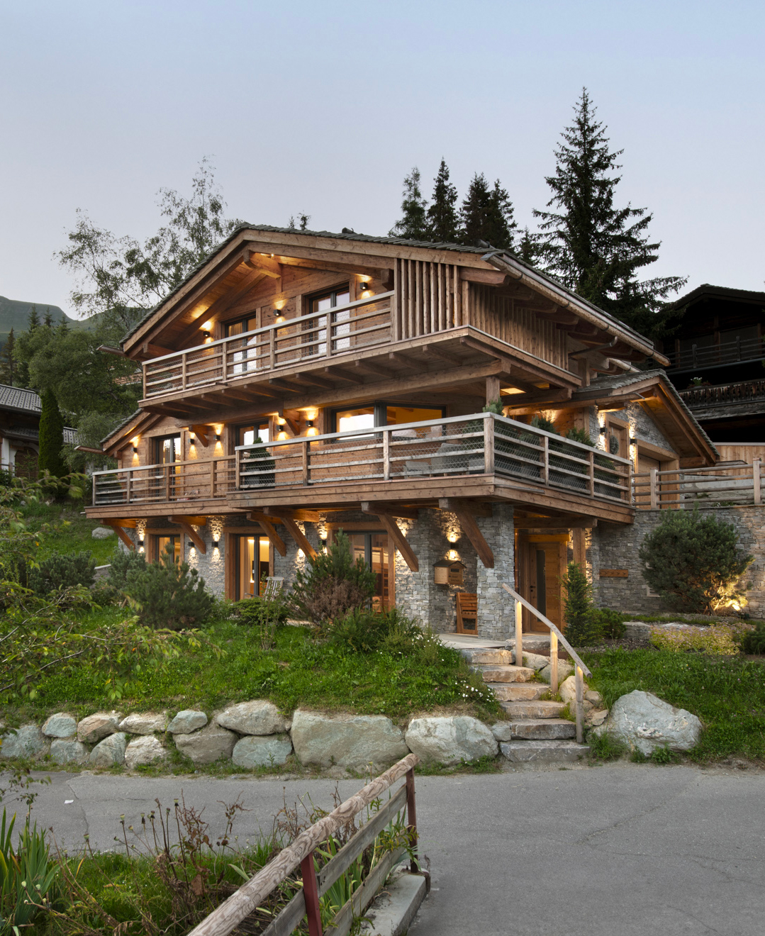 Rénovation et extension d'un chalet à Verbier — Alp'Architecture