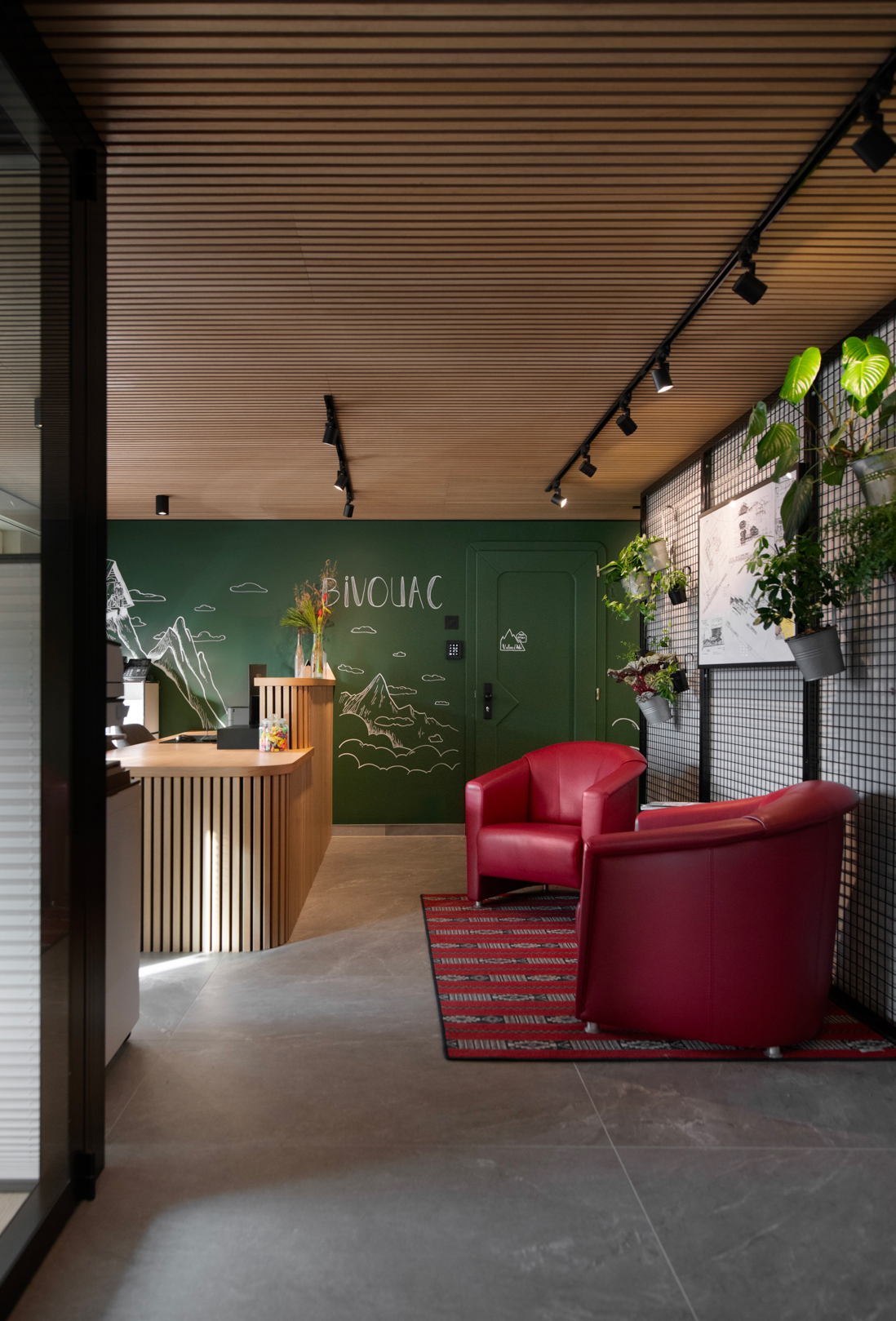 Espace de coworking Le Bivouac à Verbier — Alp'Architecture