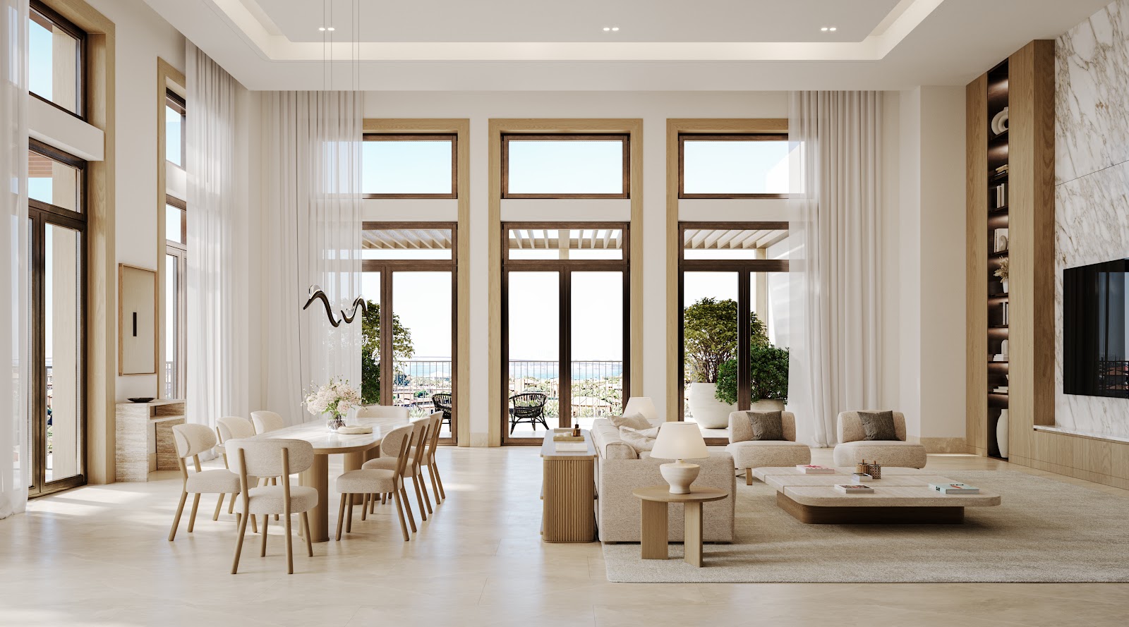 Nawayef Park Views living room interior