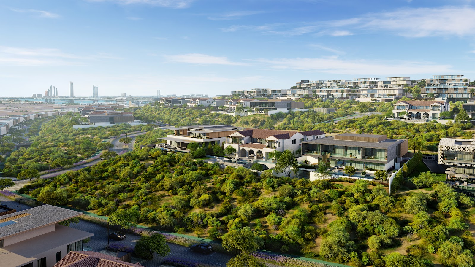 Nawayef East aerial view