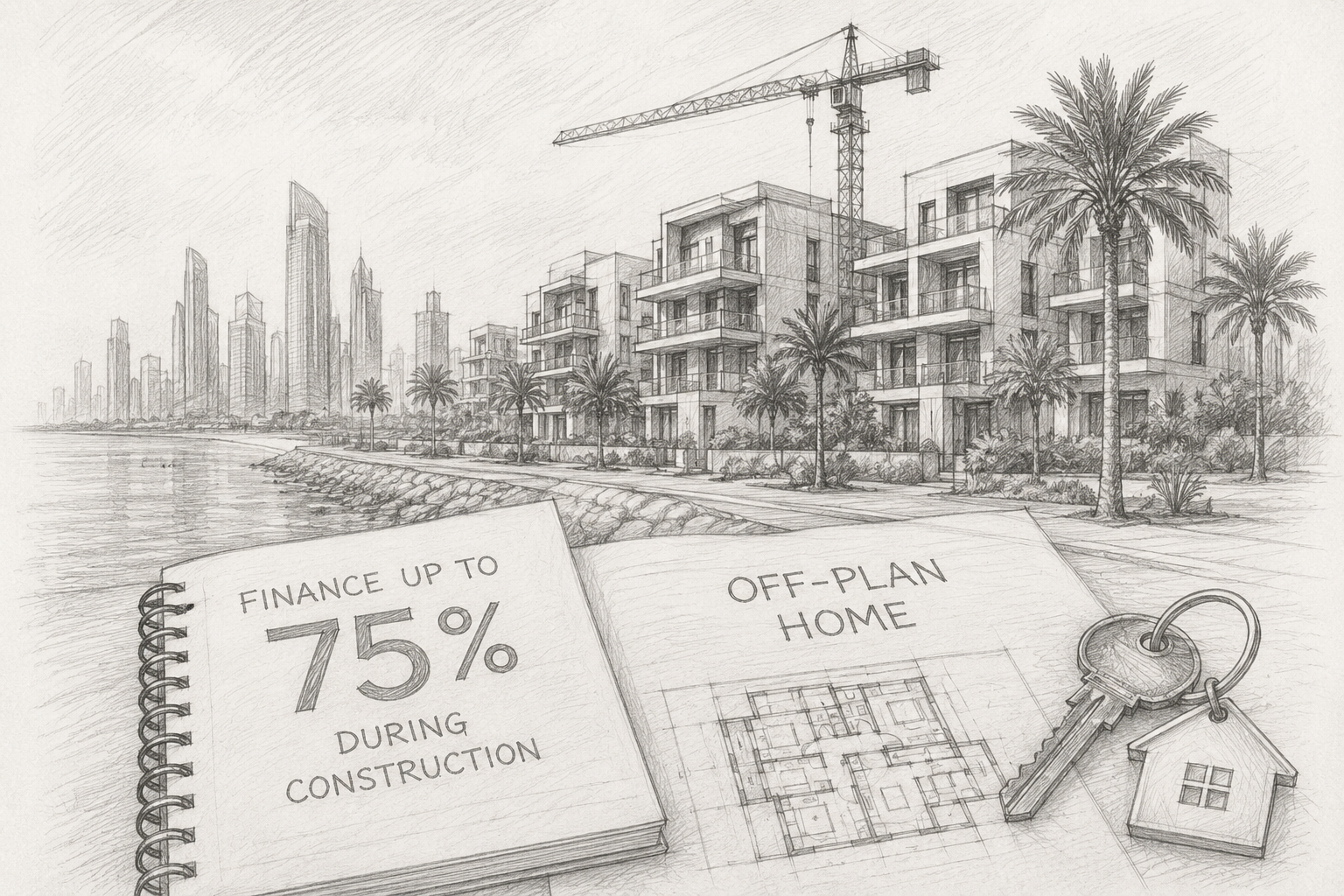 Abu Dhabi Buyers Can Now Finance Up to 75% of an Off-Plan Home During Construction