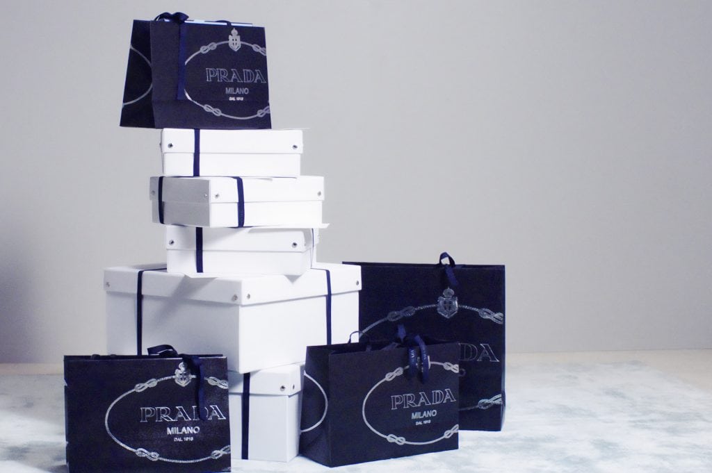 Prada Packaging Plasticfree Sustainable Packaging