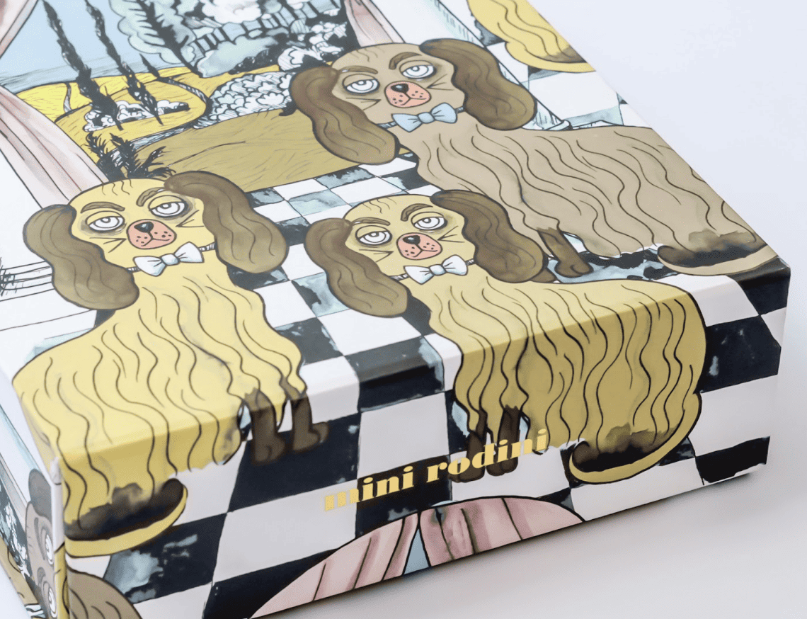 luxury retail packaging mini rodini