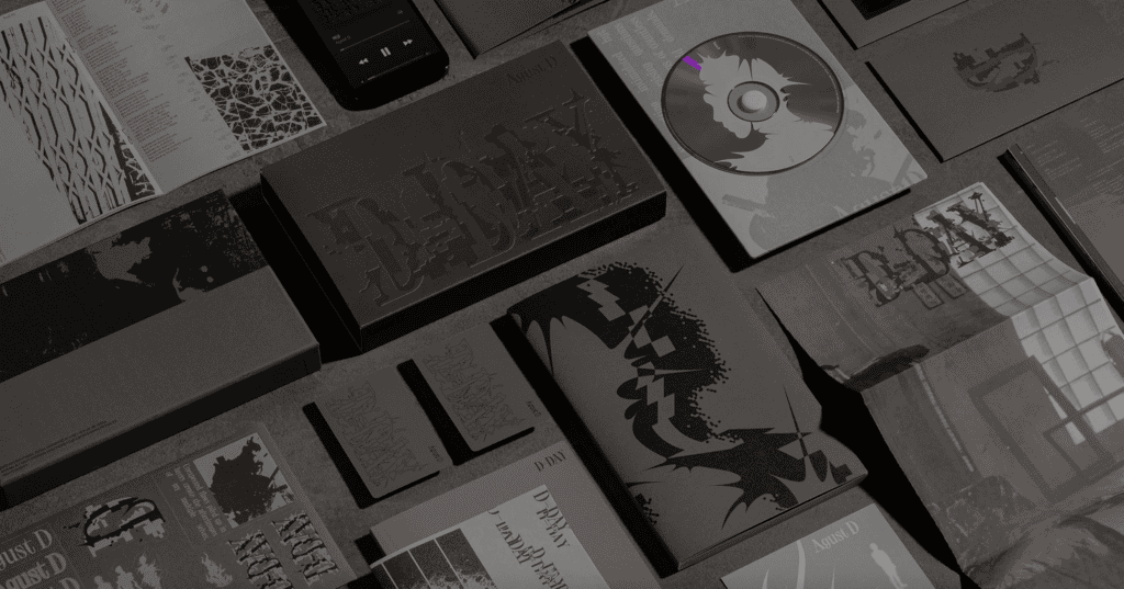 K-pop Album Packaging Suga BTS DDay Army