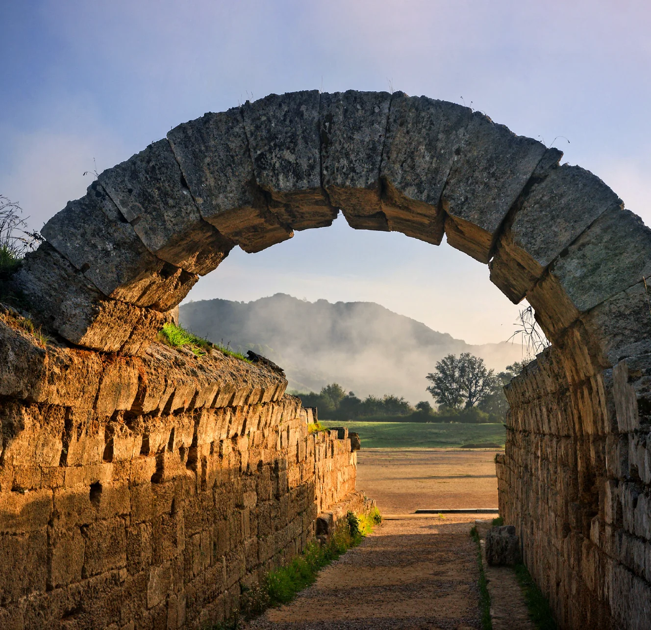 Arch at Olympia, Greece