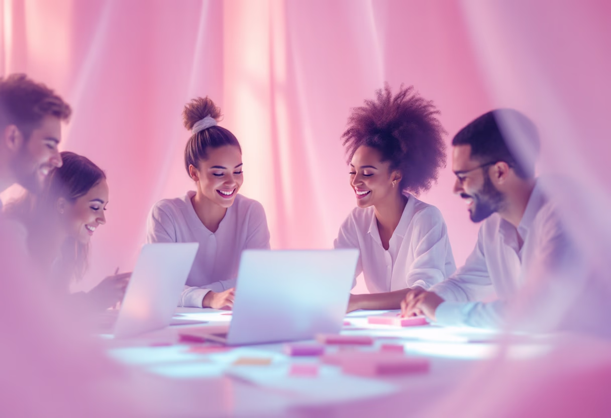 image of brainstorming session for productivity tools business