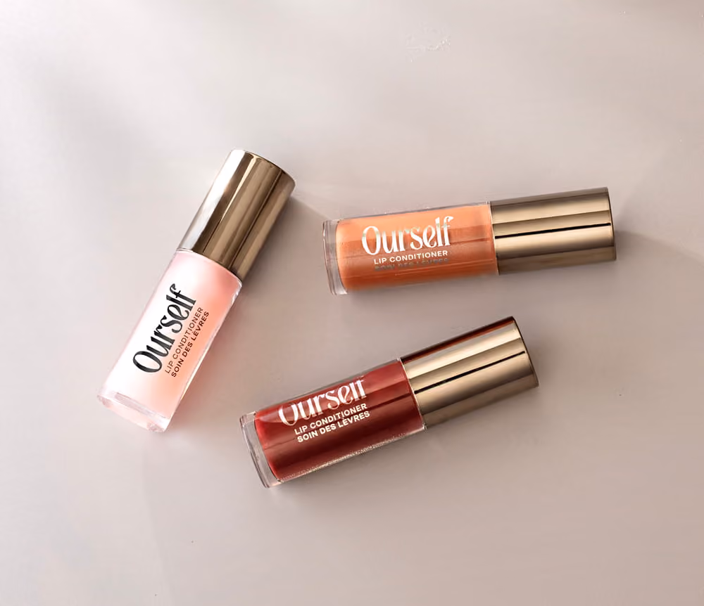 Ourself FGS, Lip Conditioner Mini Trio (Clear, Berry, Sunset)