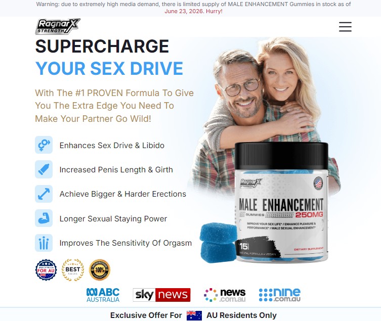 RagnarX Male Enhancement Gummies